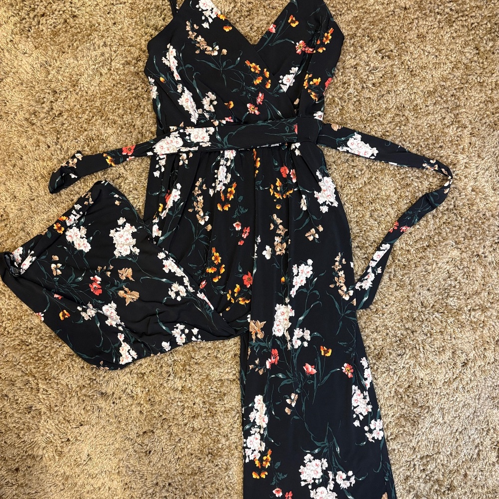Kaileigh romper crop pant Small